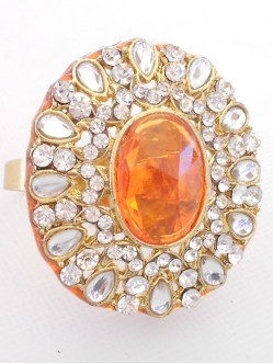 Kundan Finger Ring